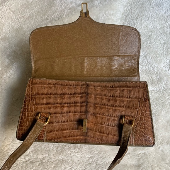 Vintage Croco Sauvage by Lucille de Paris handbag - Picture 8 of 8